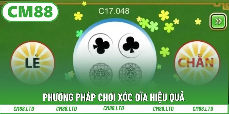 Phương pháp chơi xóc đĩa hiệu quả